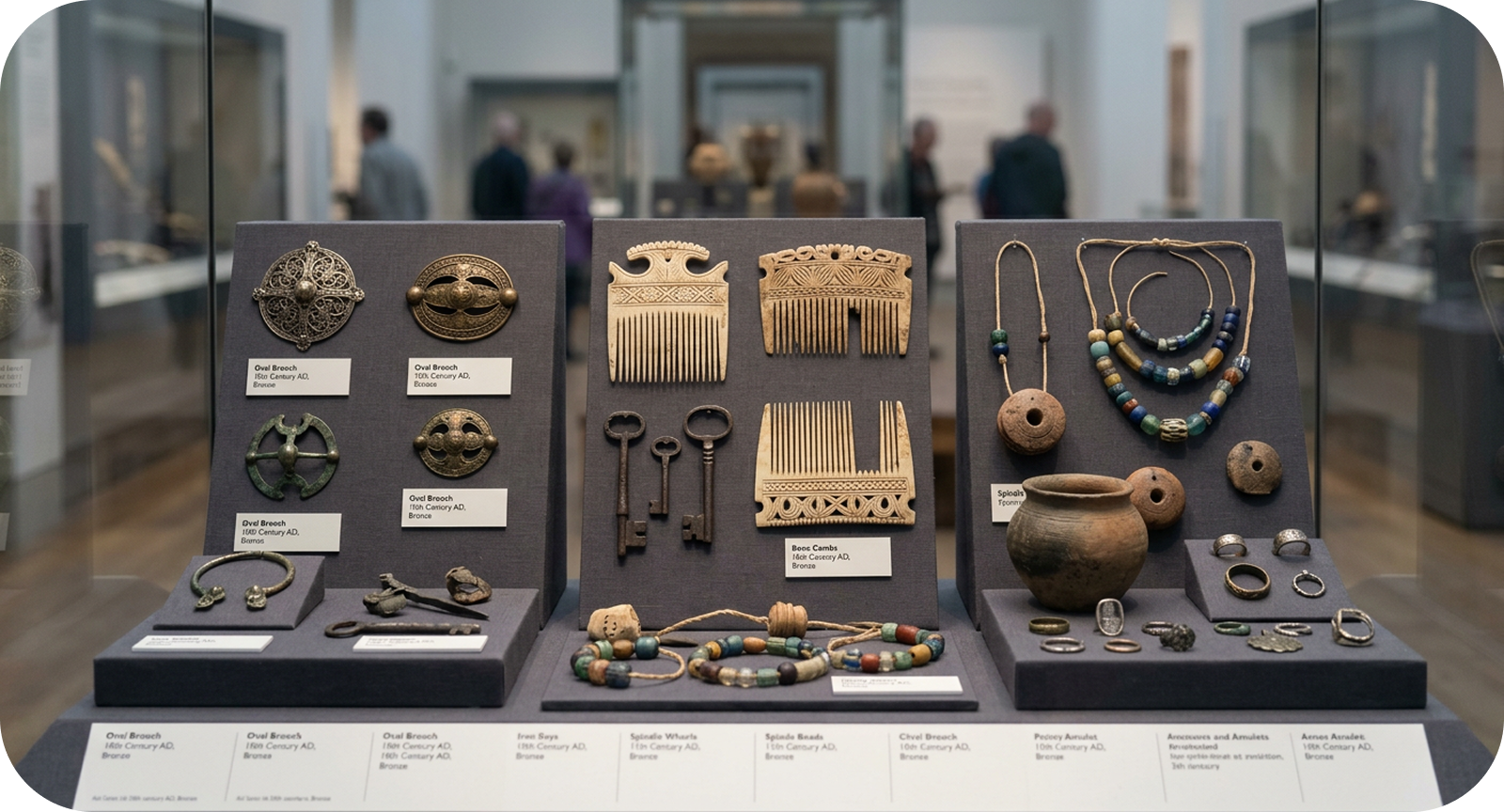 Schmuck und Alltagsgegenstände der Wikinger