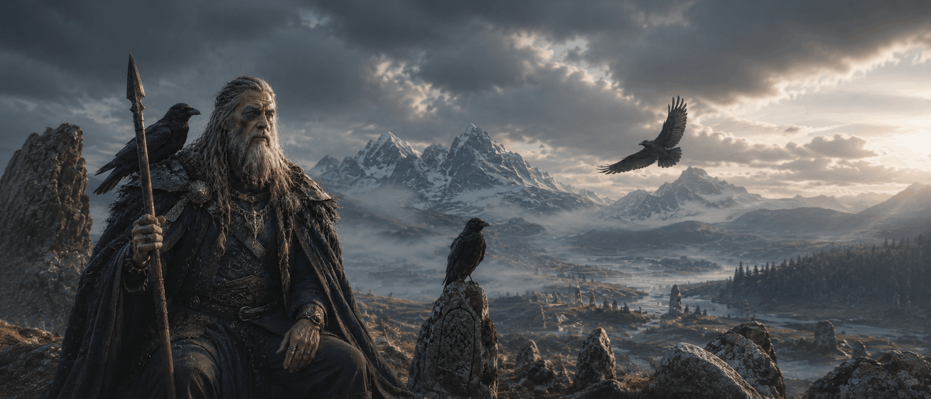 Odin als Allvater der nordischen Mythologie
