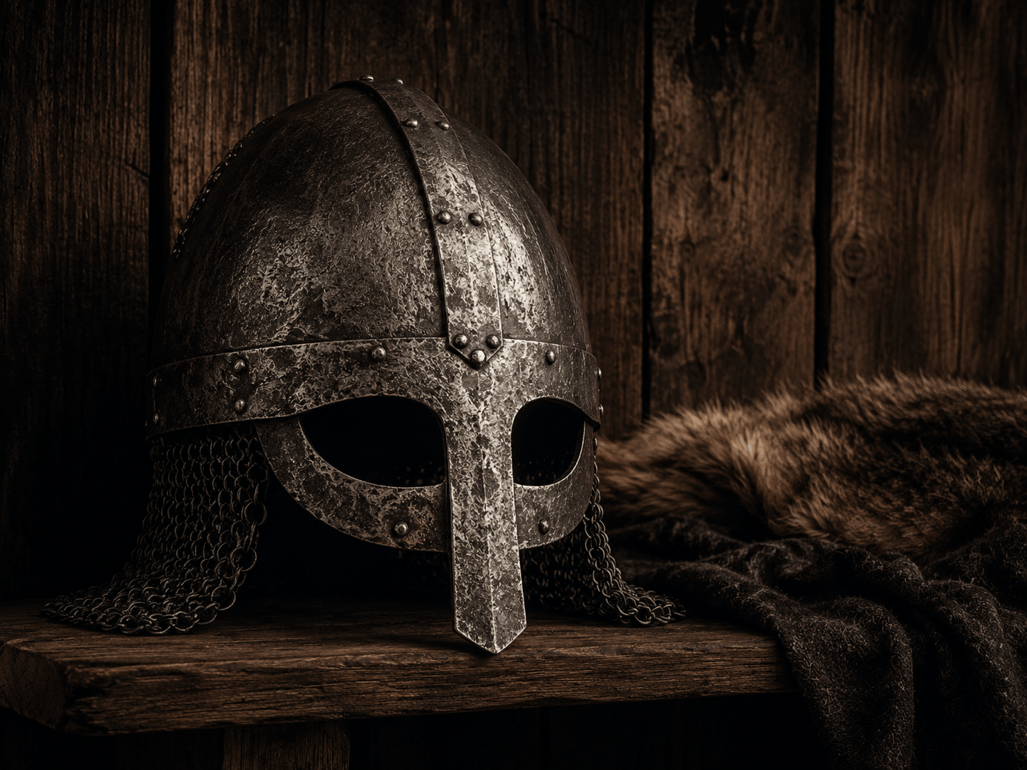 Wikinger-Helm ohne Hörner als Ausrüstungsstück
